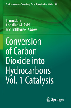 Couverture de l’ouvrage Conversion of Carbon Dioxide into Hydrocarbons Vol. 1 Catalysis