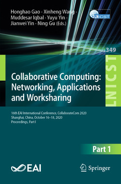 Couverture de l’ouvrage Collaborative Computing: Networking, Applications and Worksharing