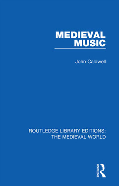 Couverture de l’ouvrage Medieval Music