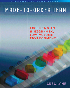 Couverture de l’ouvrage Made-to-Order Lean