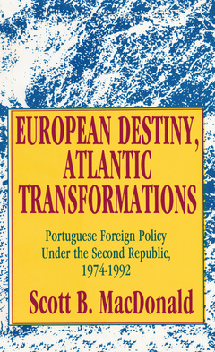 Couverture de l’ouvrage European Destiny, Atlantic Transformations