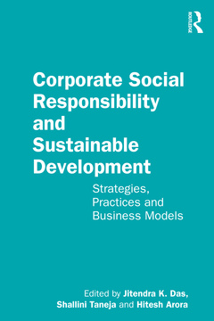 Couverture de l’ouvrage Corporate Social Responsibility and Sustainable Development