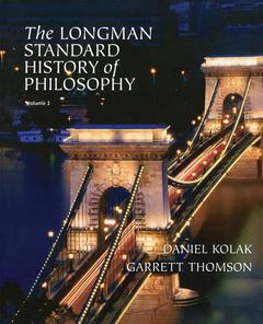 Couverture de l’ouvrage The Longman Standard History of Philosophy, VOL 1 & 2