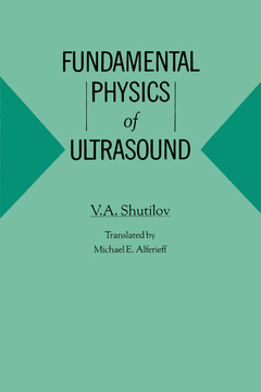 Couverture de l’ouvrage Fundamental Physics of Ultrasound