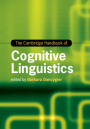 Cover of the book The Cambridge Handbook of Cognitive Linguistics
