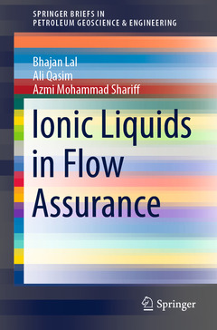 Couverture de l’ouvrage Ionic Liquids in Flow Assurance