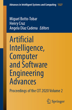 Couverture de l’ouvrage Artificial Intelligence, Computer and Software Engineering Advances