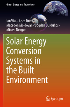 Couverture de l’ouvrage Solar Energy Conversion Systems in the Built Environment