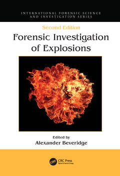 Couverture de l’ouvrage Forensic Investigation of Explosions