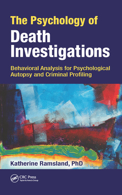 Couverture de l’ouvrage The Psychology of Death Investigations