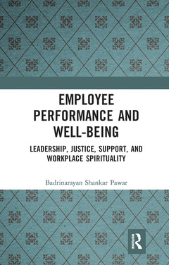 Couverture de l’ouvrage Employee Performance and Well-being
