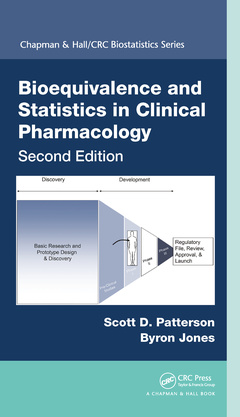 Couverture de l’ouvrage Bioequivalence and Statistics in Clinical Pharmacology