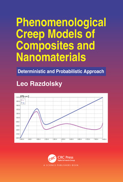 Couverture de l’ouvrage Phenomenological Creep Models of Composites and Nanomaterials
