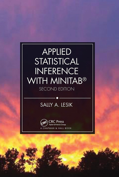 Couverture de l’ouvrage Applied Statistical Inference with MINITAB®, Second Edition