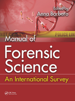 Couverture de l’ouvrage Manual of Forensic Science