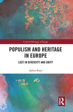 Couverture de l’ouvrage Populism and Heritage in Europe