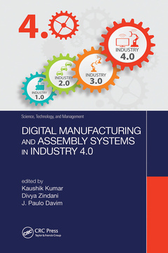Couverture de l’ouvrage Digital Manufacturing and Assembly Systems in Industry 4.0