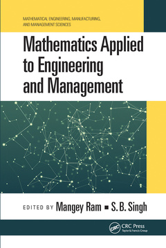 Couverture de l’ouvrage Mathematics Applied to Engineering and Management