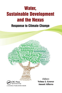 Couverture de l’ouvrage Water, Sustainable Development and the Nexus