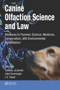 Couverture de l’ouvrage Canine Olfaction Science and Law