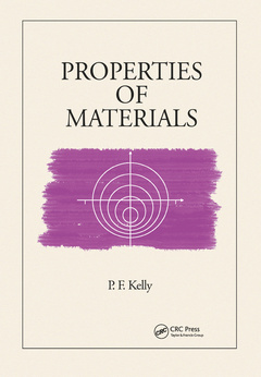 Couverture de l’ouvrage Properties of Materials
