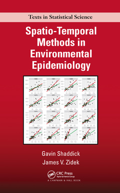 Couverture de l’ouvrage Spatio-Temporal Methods in Environmental Epidemiology