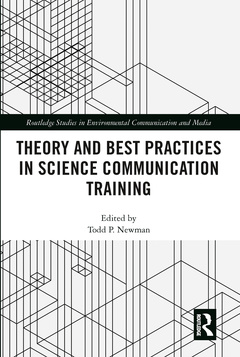 Couverture de l’ouvrage Theory and Best Practices in Science Communication Training