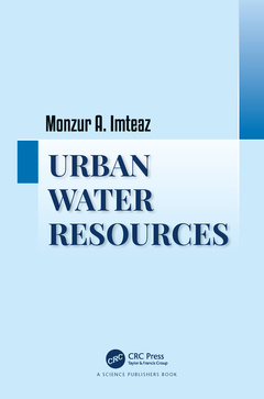 Couverture de l’ouvrage Urban Water Resources