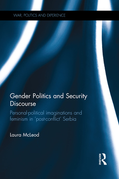 Couverture de l’ouvrage Gender Politics and Security Discourse