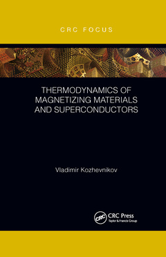 Cover of the book Thermodynamics of Magnetizing Materials and Superconductors