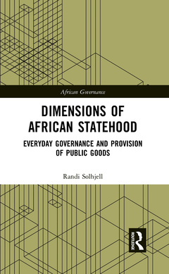 Couverture de l’ouvrage Dimensions of African Statehood