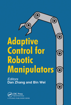 Couverture de l’ouvrage Adaptive Control for Robotic Manipulators