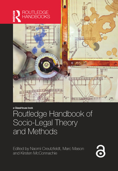 Couverture de l’ouvrage Routledge Handbook of Socio-Legal Theory and Methods