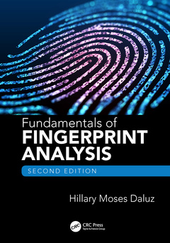Couverture de l’ouvrage Fundamentals of Fingerprint Analysis, Second Edition