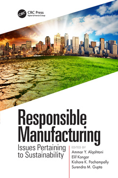 Couverture de l’ouvrage Responsible Manufacturing
