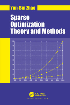 Couverture de l’ouvrage Sparse Optimization Theory and Methods