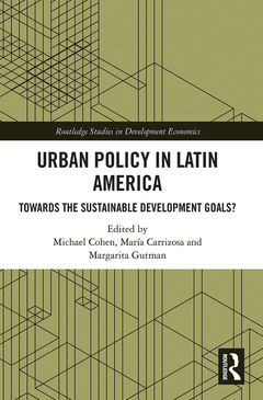 Couverture de l’ouvrage Urban Policy in Latin America