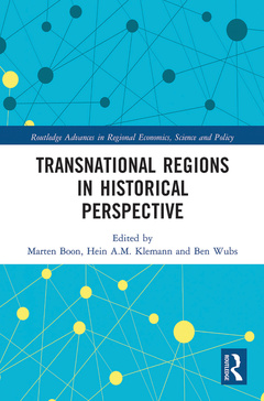Cover of the book Transnational Regions in Historical Perspective