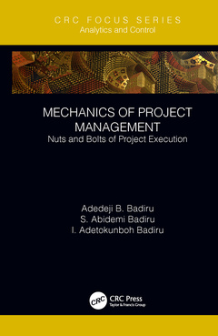 Couverture de l’ouvrage Mechanics of Project Management