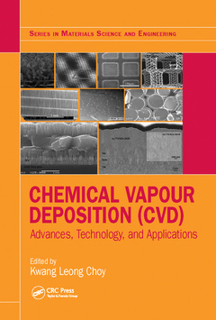 Couverture de l’ouvrage Chemical Vapour Deposition (CVD)