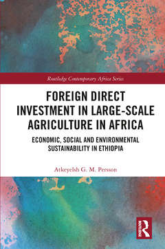 Couverture de l’ouvrage Foreign Direct Investment in Large-Scale Agriculture in Africa