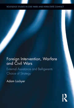 Couverture de l’ouvrage Foreign Intervention, Warfare and Civil Wars