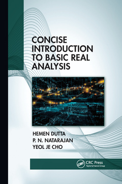 Couverture de l’ouvrage Concise Introduction to Basic Real Analysis