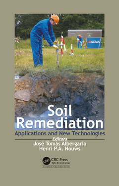 Couverture de l’ouvrage Soil Remediation
