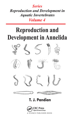 Couverture de l’ouvrage Reproduction and Development in Annelida