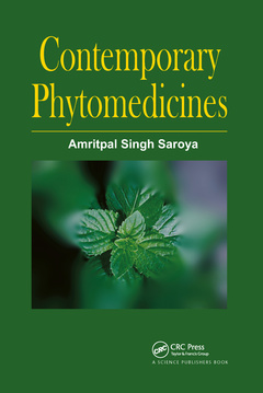 Couverture de l’ouvrage Contemporary Phytomedicines