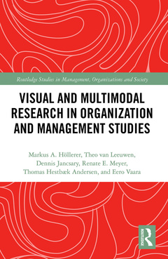 Couverture de l’ouvrage Visual and Multimodal Research in Organization and Management Studies