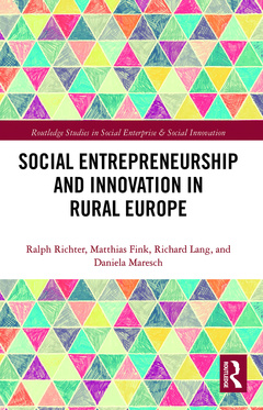 Couverture de l’ouvrage Social Entrepreneurship and Innovation in Rural Europe