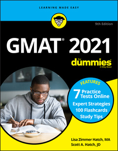 Couverture de l’ouvrage GMAT For Dummies 2021