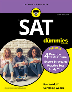 Couverture de l’ouvrage SAT For Dummies